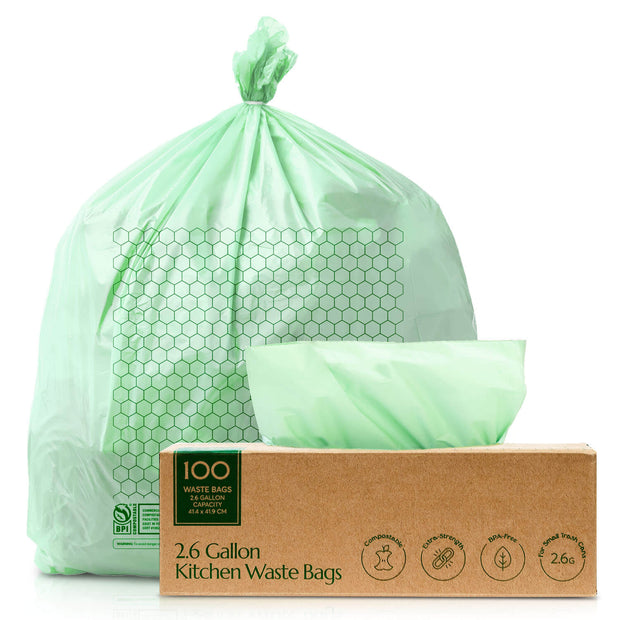 Compostable* 2.6-Gallon Trash Bags