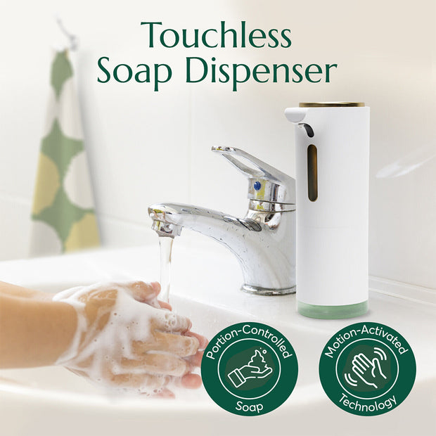 Touchless Soap Dispenser + Free Foaming Soap Tabs